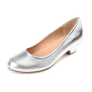 NiB Journee Women's Saar Pump Comfort Evening Heels Silver Size 7 M $80 RY1372